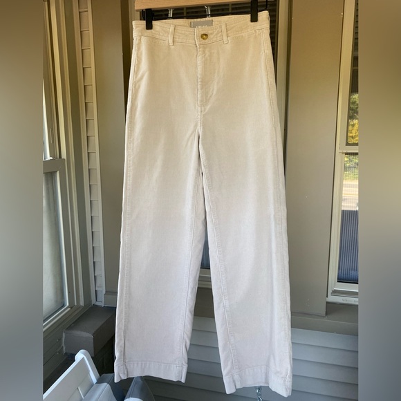 Everlane, Corduroy, Wide Leg Pant in Sandstone! - Picture 5 of 10